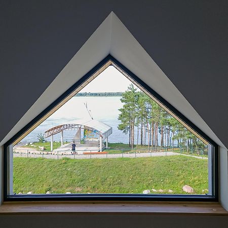 Zubr Nad Zalewem Apartment Luka Luaran gambar