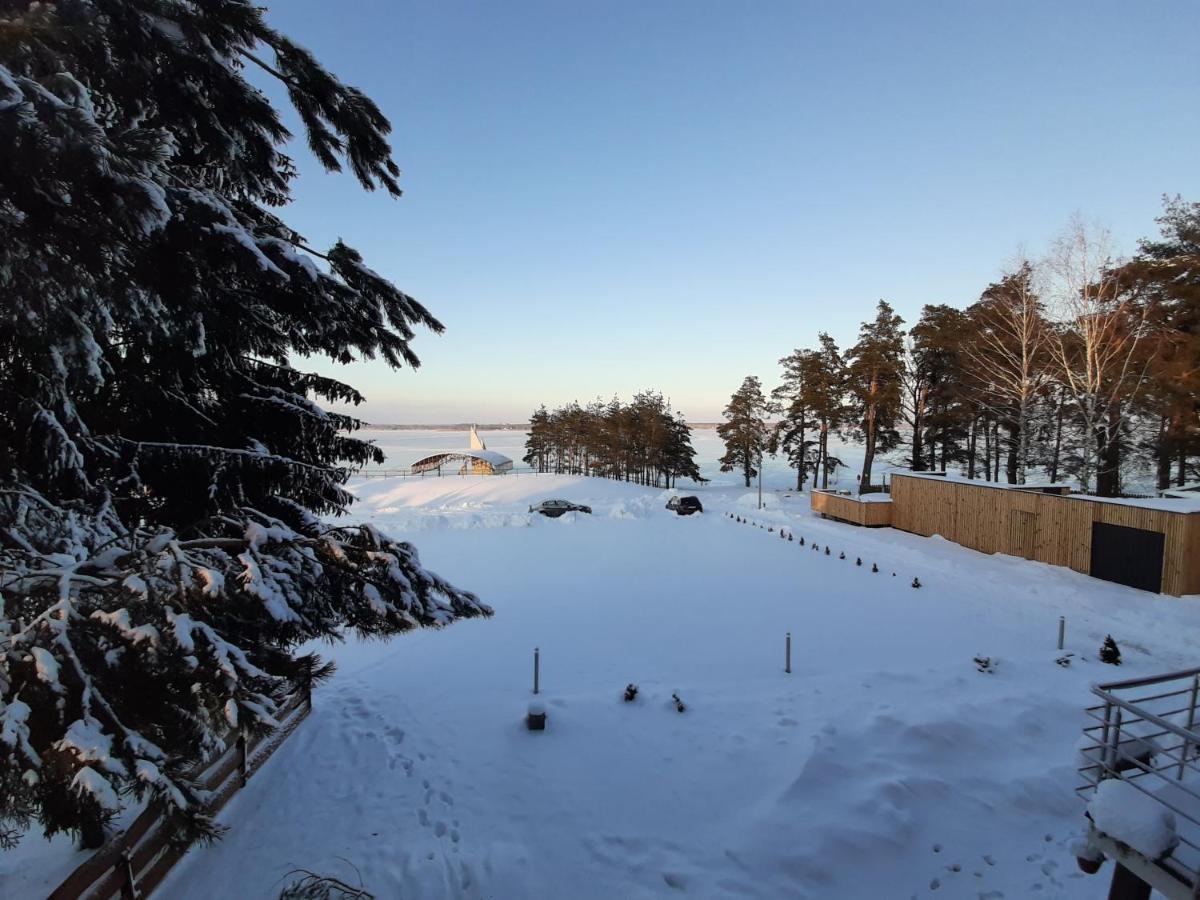 Zubr Nad Zalewem Apartment Luka Luaran gambar