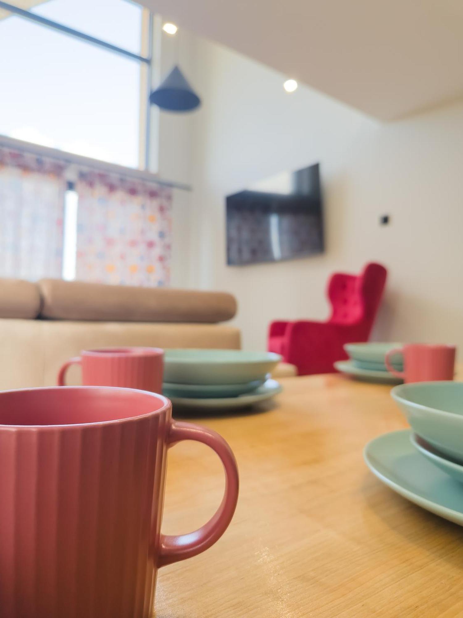 Zubr Nad Zalewem Apartment Luka Luaran gambar