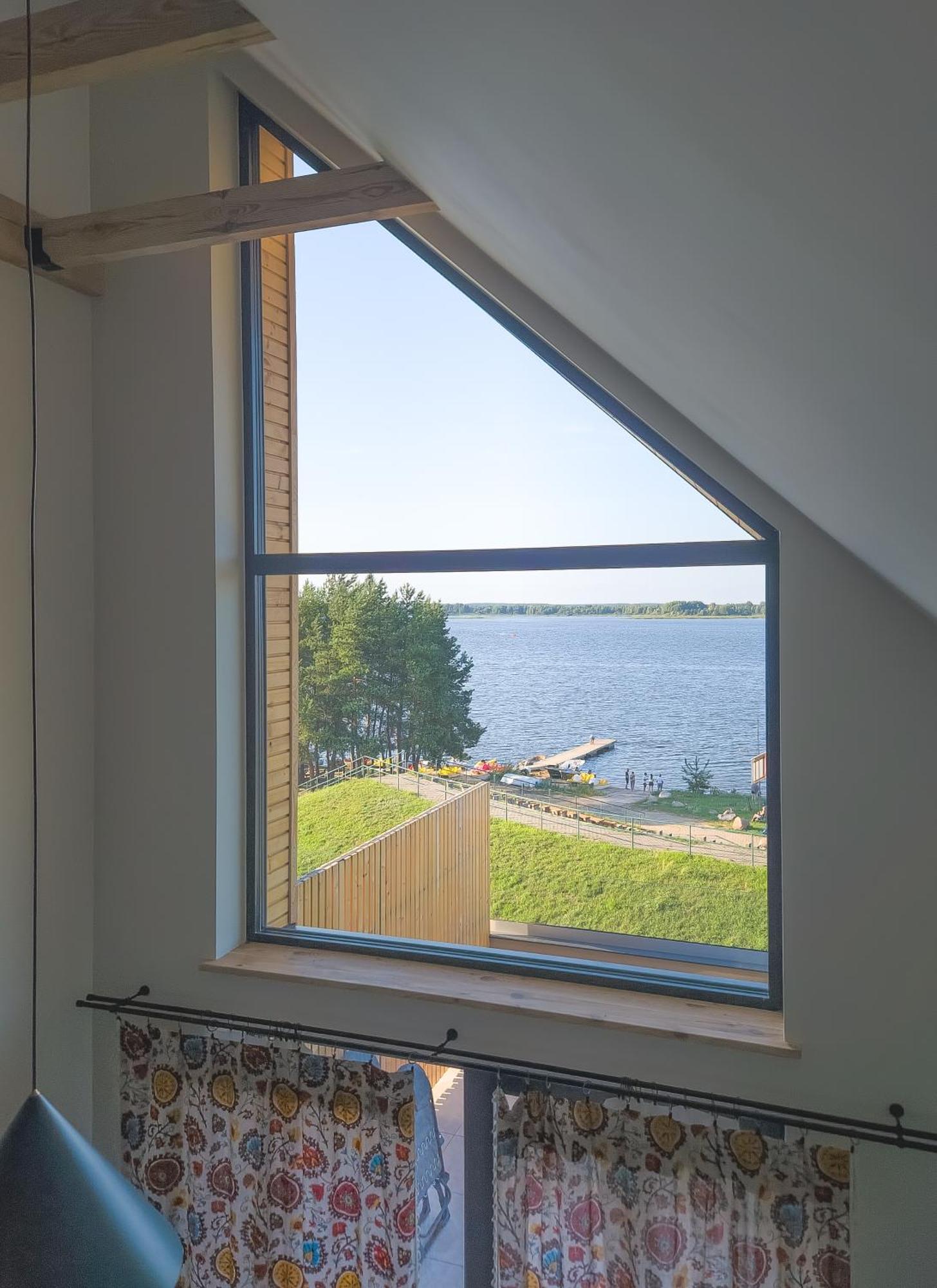 Zubr Nad Zalewem Apartment Luka Luaran gambar