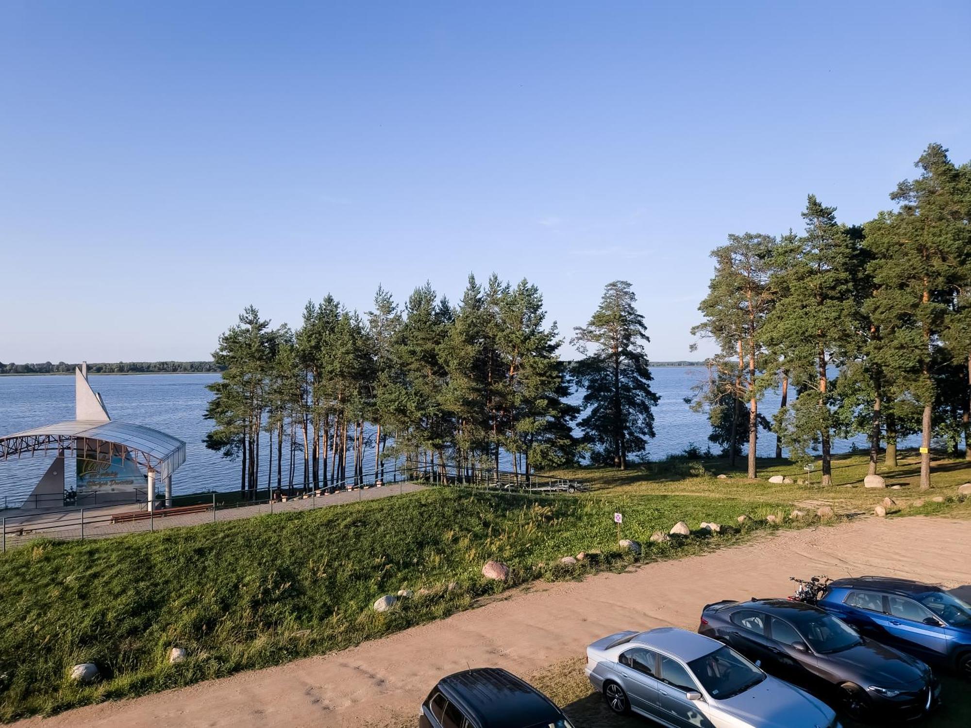 Zubr Nad Zalewem Apartment Luka Luaran gambar