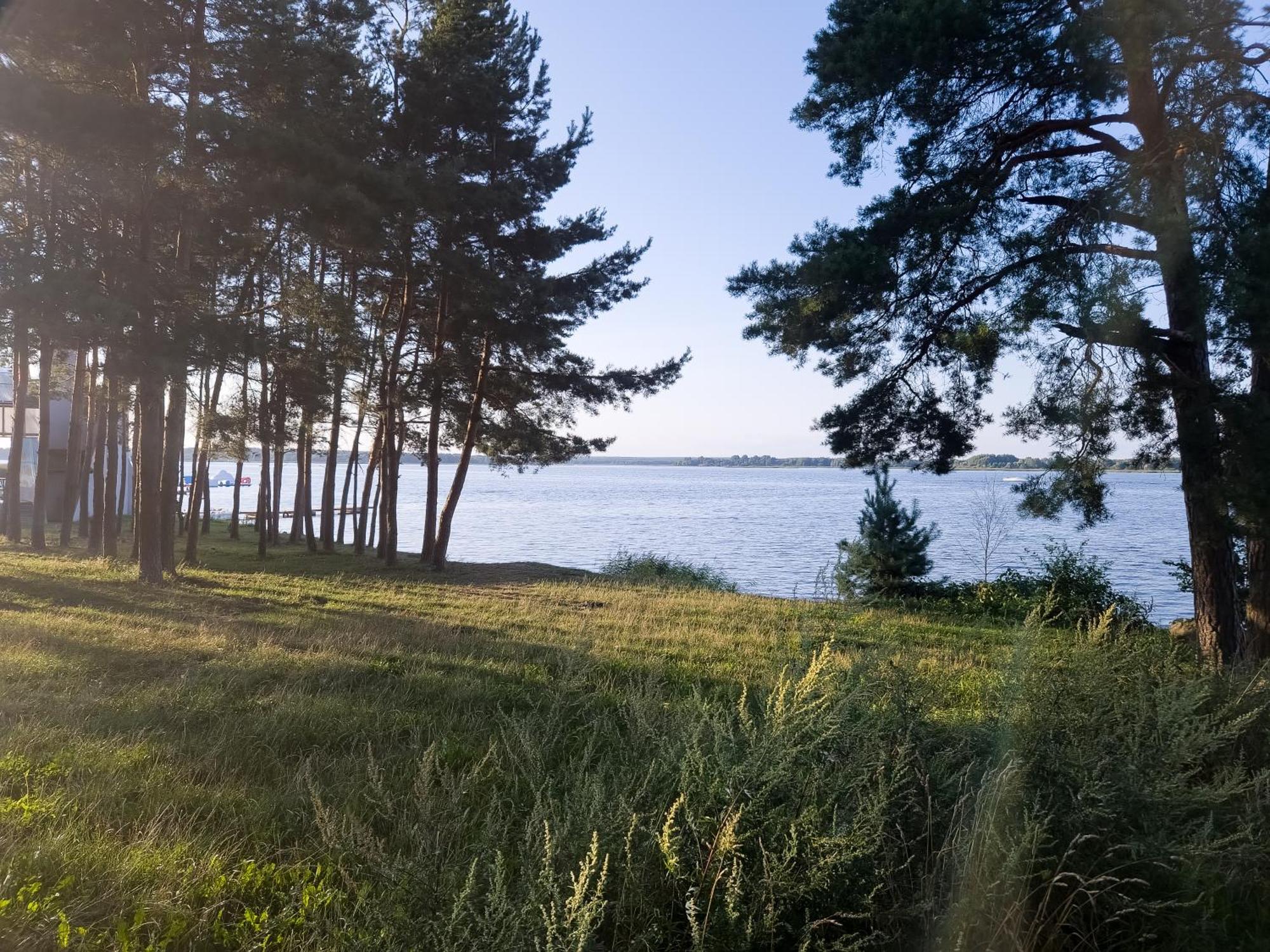Zubr Nad Zalewem Apartment Luka Luaran gambar