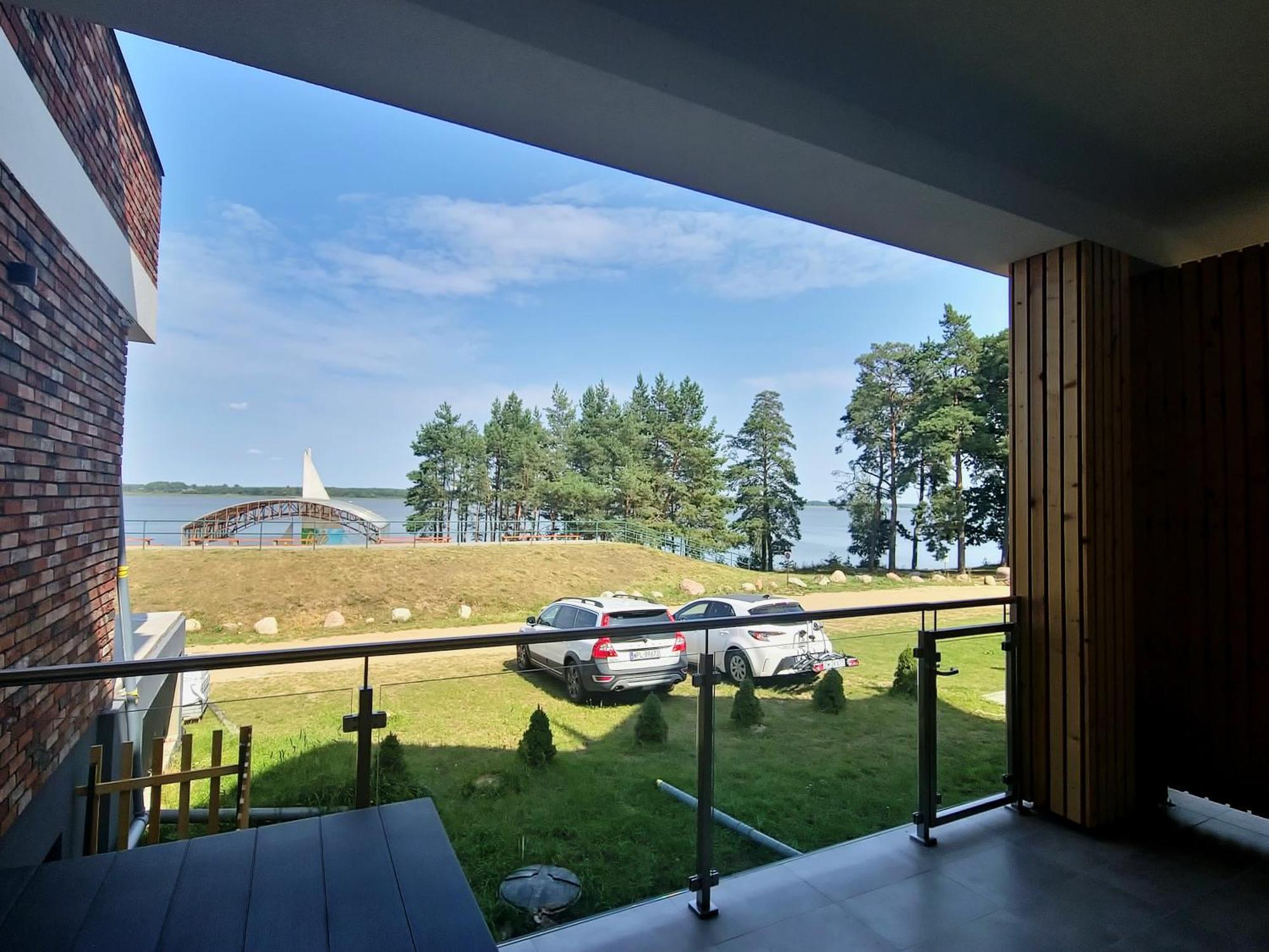 Zubr Nad Zalewem Apartment Luka Luaran gambar