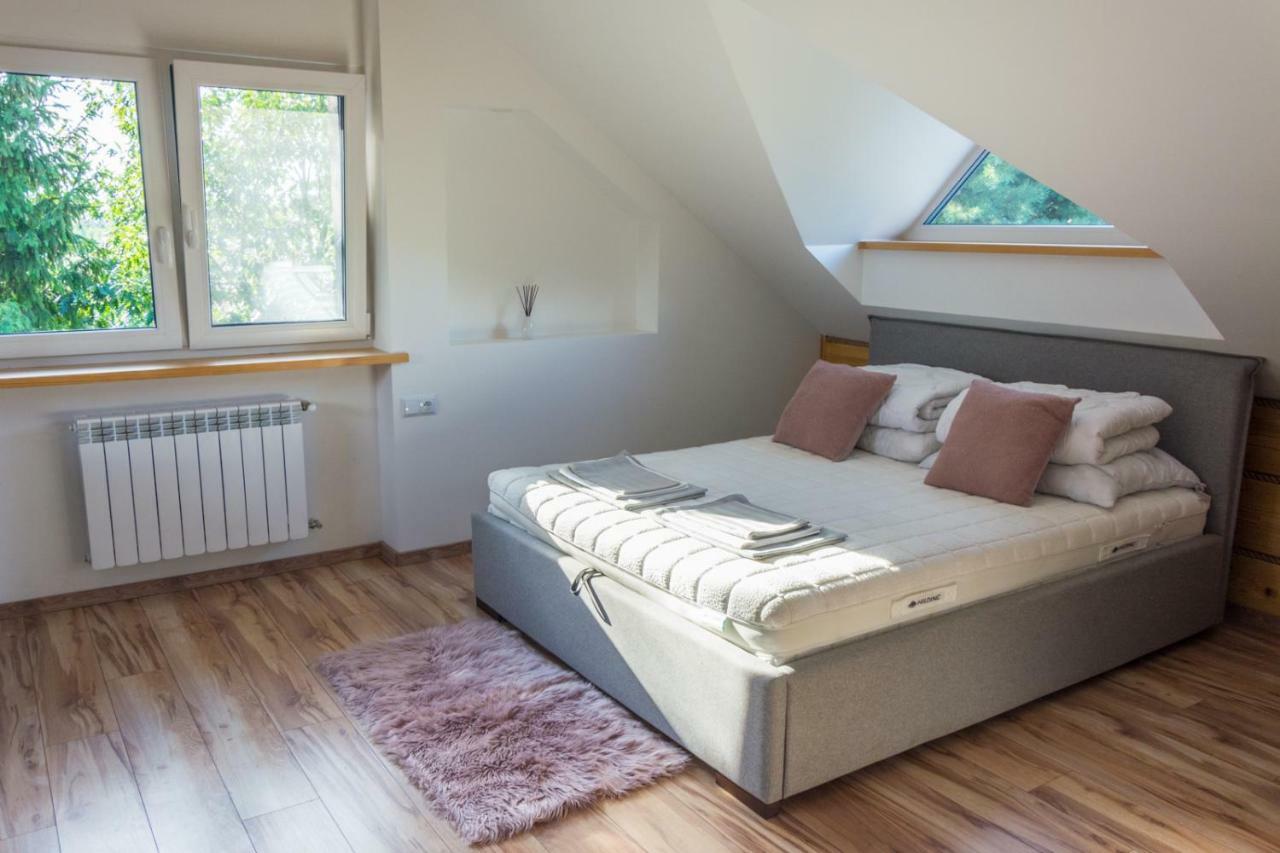 Zubr Nad Zalewem Apartment Luka Luaran gambar